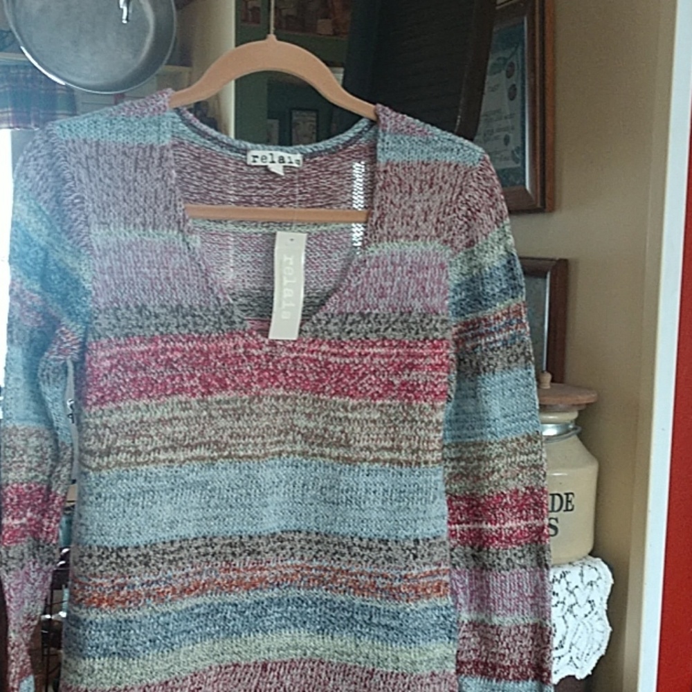 striped sweater